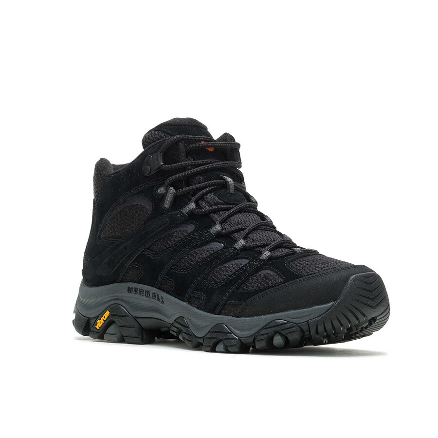 compre as botas de caminhada moab 3 mid para homem na cor preta.