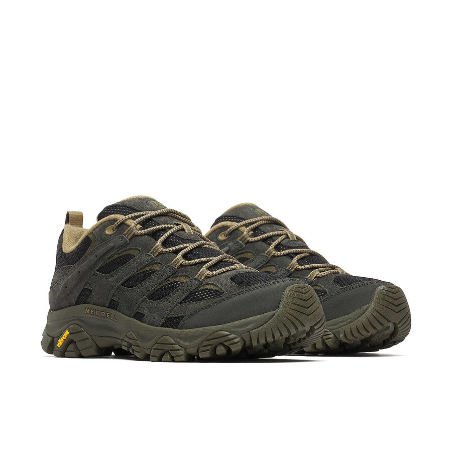 sapatos masculinos moab 3 wide width - pretobeluga
