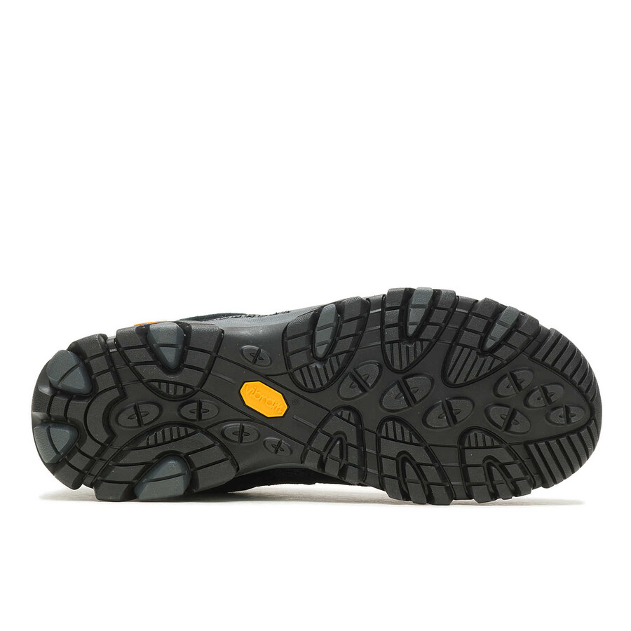 sapatos masculinos moab 3 wide width - preto noite