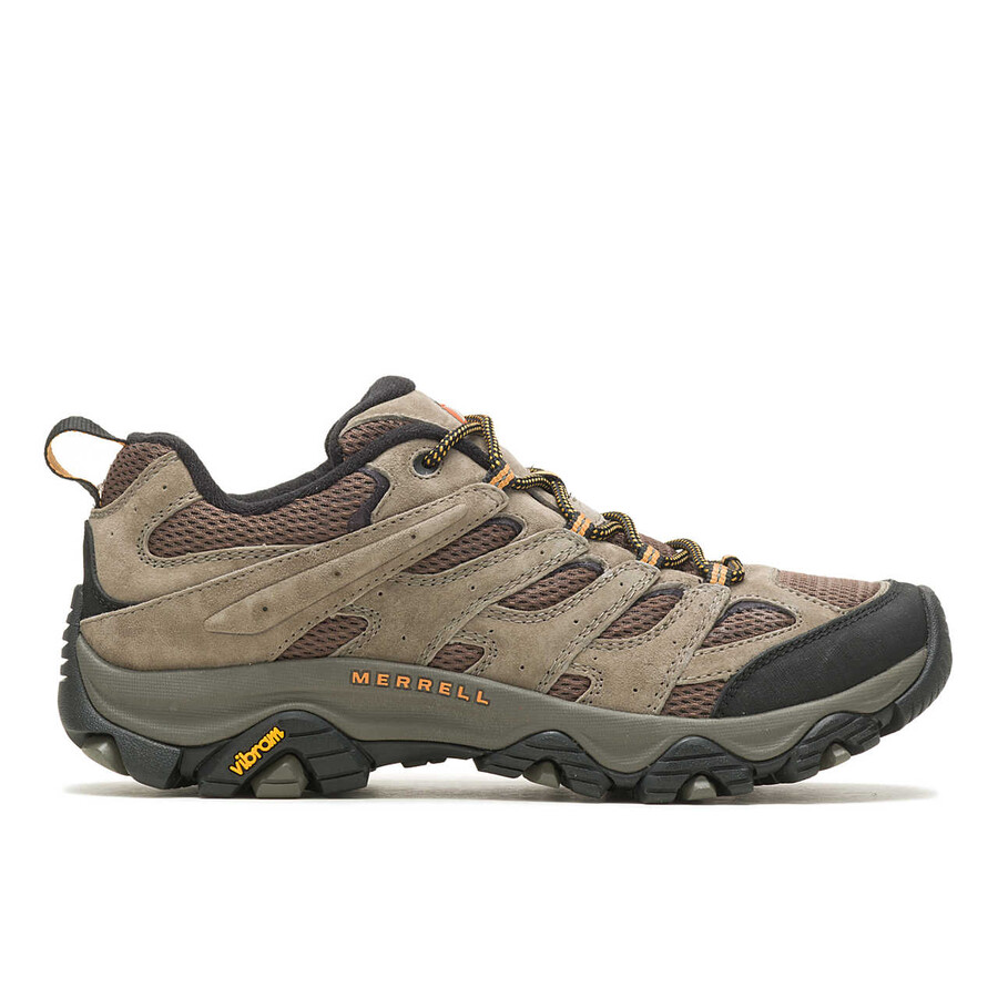 sapatos masculinos moab 3 wide width - cor nogueira