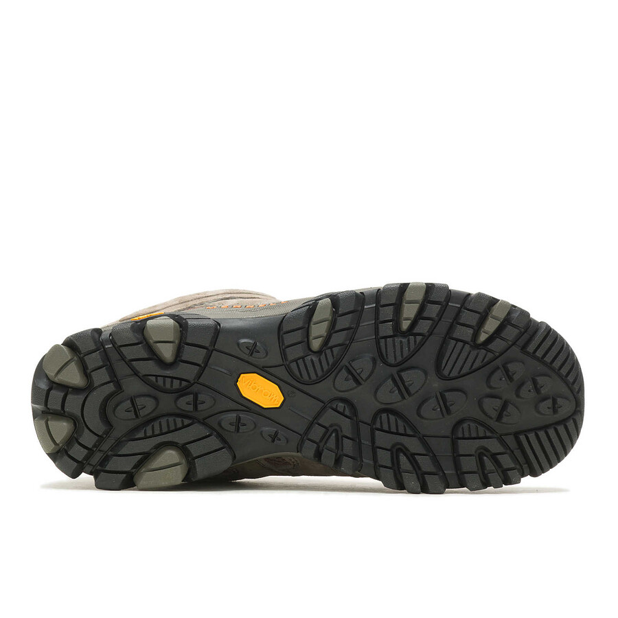 sapatos masculinos moab 3 wide width - cor nogueira