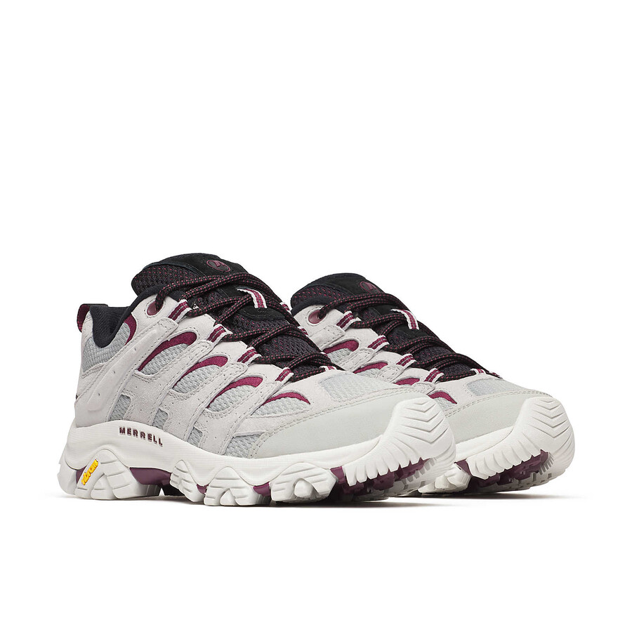 tênis de caminhada feminino moab 3 cor pigeoncereja escura