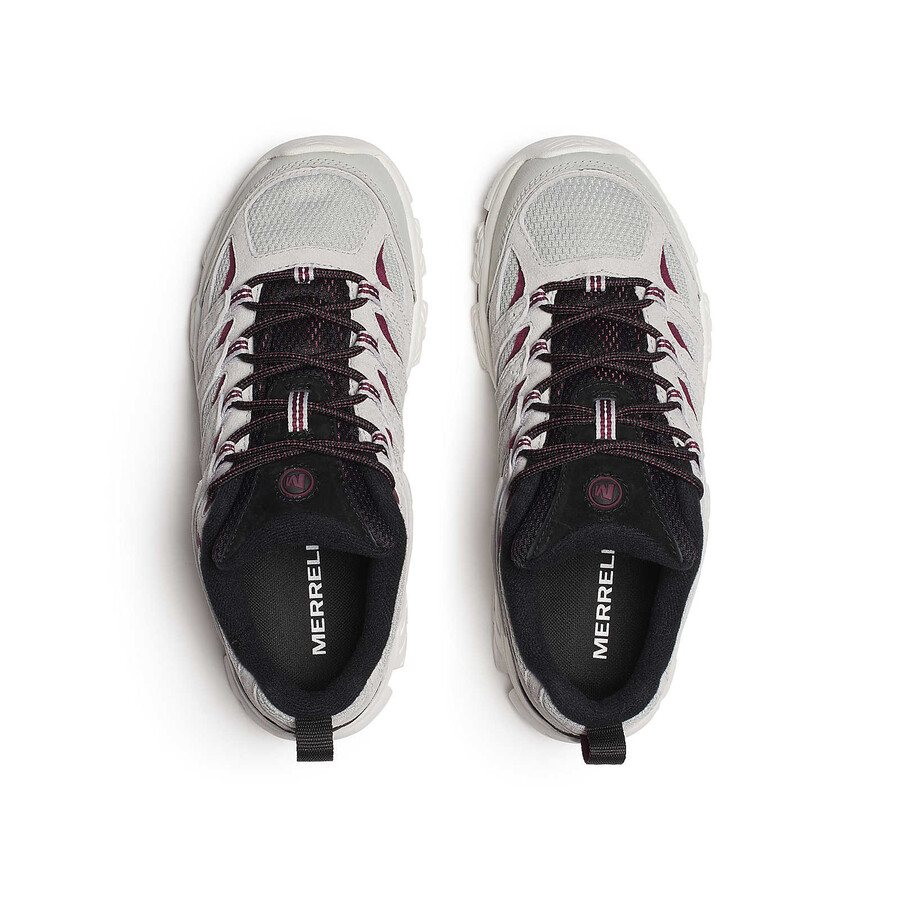 tênis de caminhada feminino moab 3 cor pigeoncereja escura