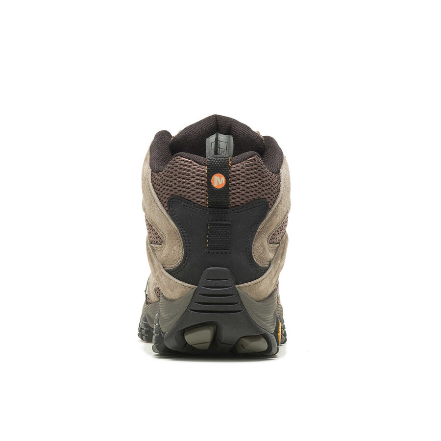 botas masculinas moab 3 mid wide width - cor nogueira