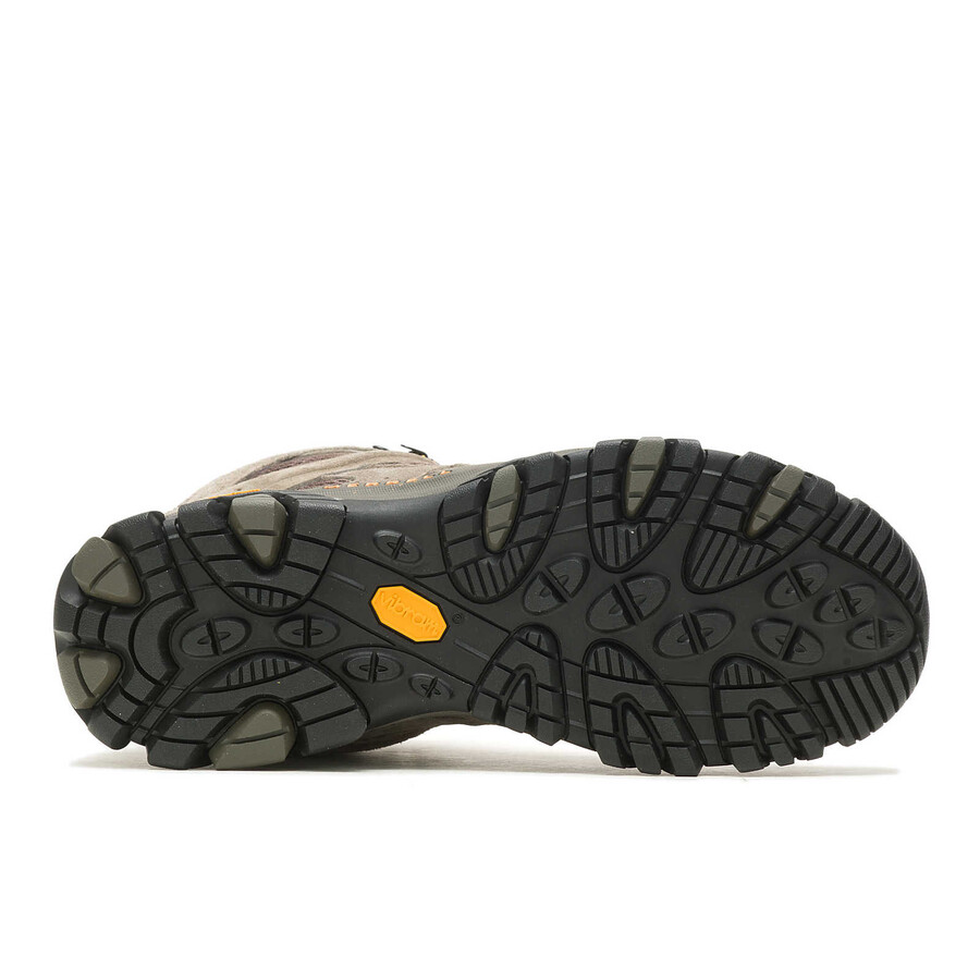 botas masculinas moab 3 mid wide width - cor nogueira