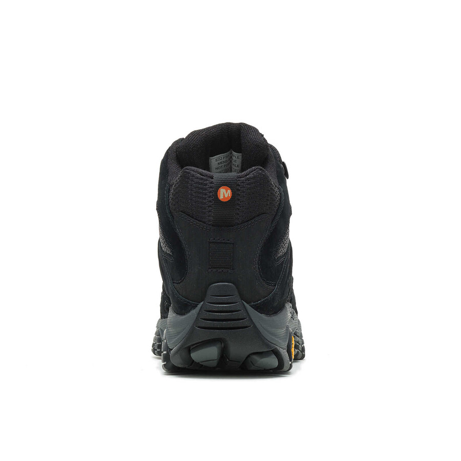 botas masculinas moab 3 mid wide width - preto noite