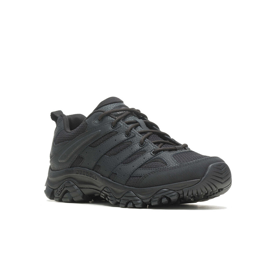 tênis tático masculino moab 3 - largura ampla - preto