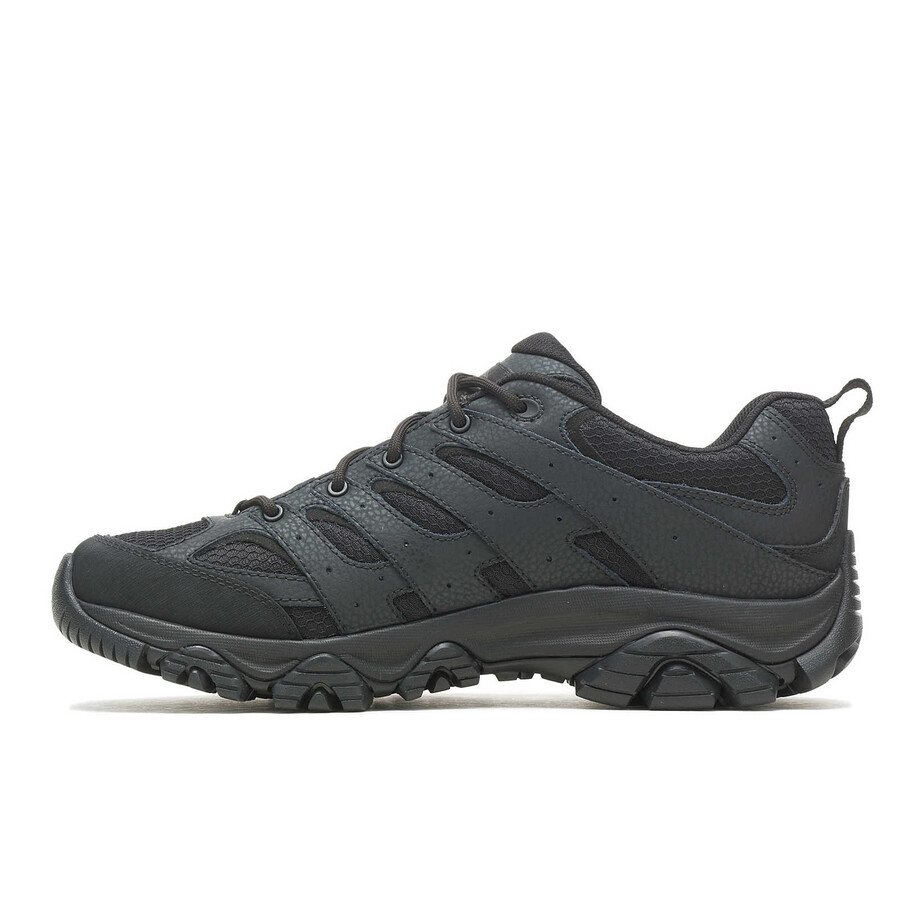 tênis tático masculino moab 3 - largura ampla - preto