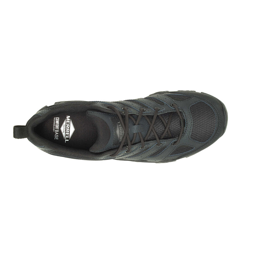 tênis tático masculino moab 3 - largura ampla - preto