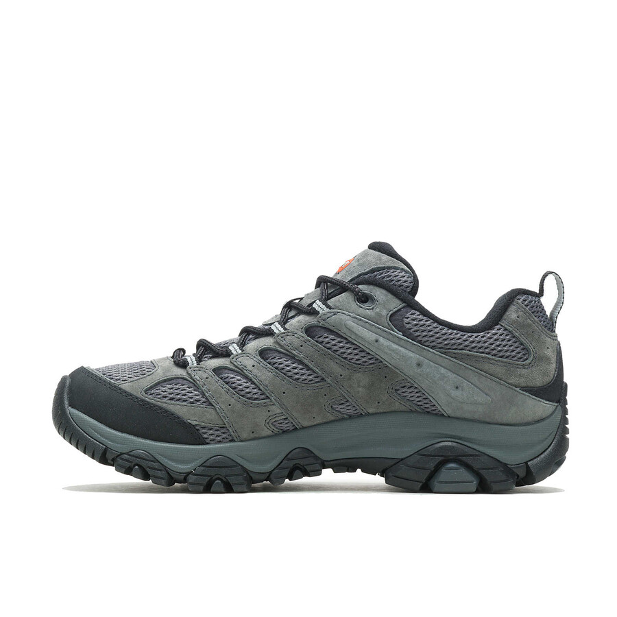sapatos masculinos moab 3 à prova dágua - cor granito
