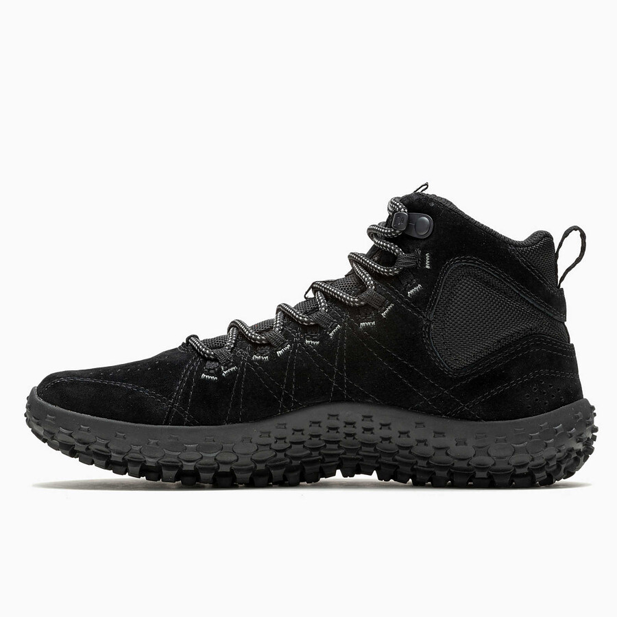 botas femininas wrapt mid impermeáveis estilo barefoot pretaspretas