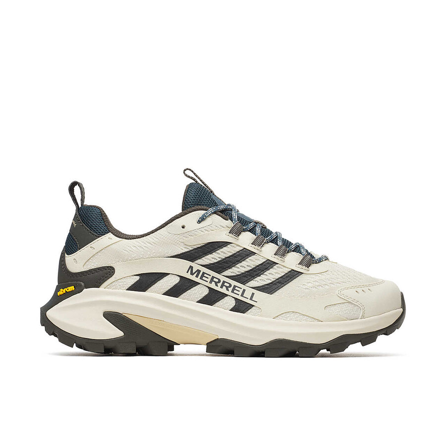 tênis de caminhada masculino moab speed 2 com largura extra cor estuque.