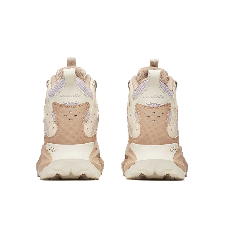 bota feminina moab speed 2 mid gore-tex de largura larga cor nougat