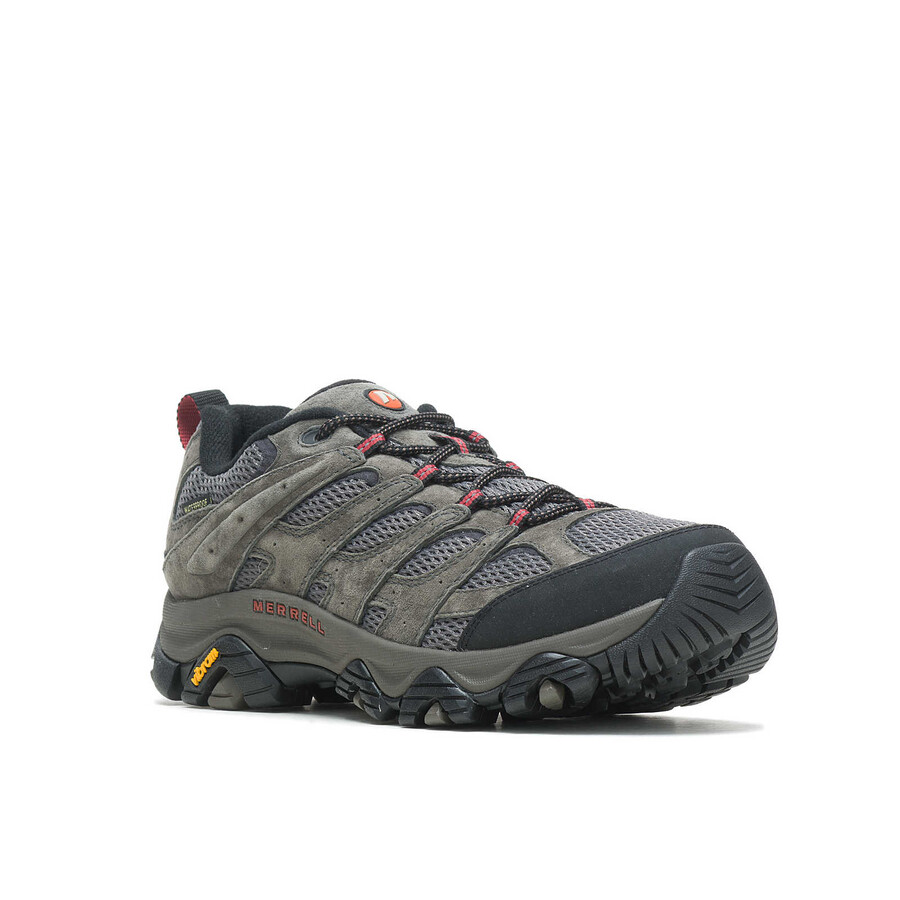 sapatos masculinos moab 3 impermeáveis de largura larga - beluga