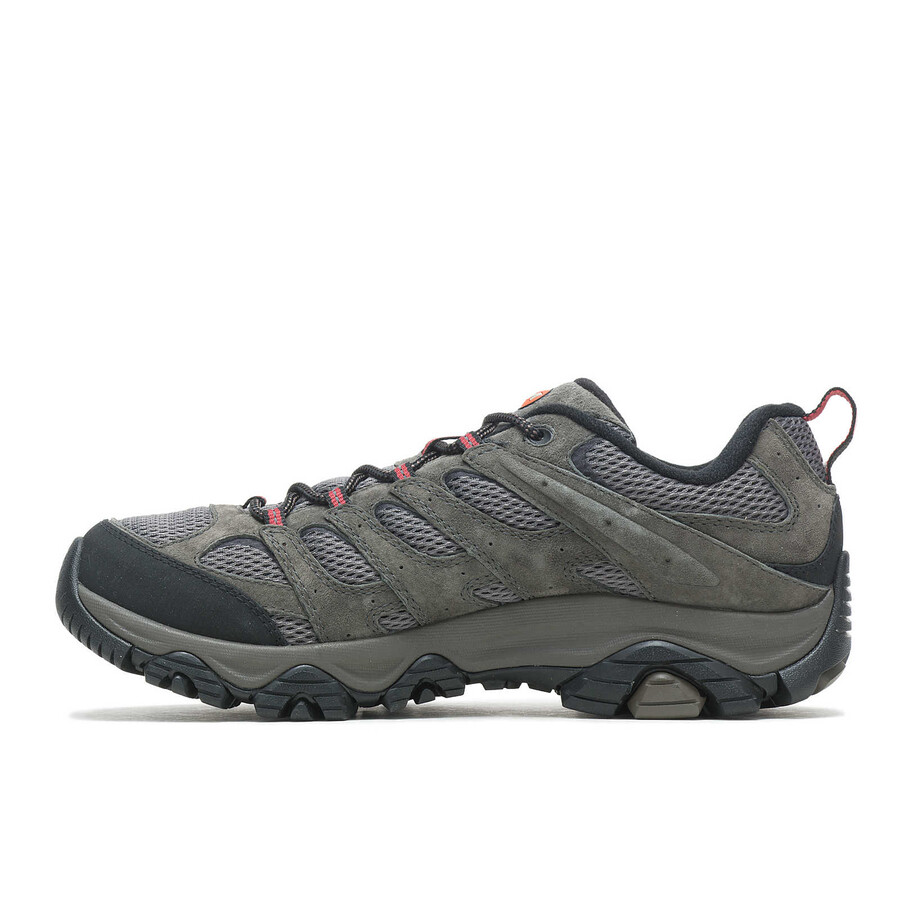 sapatos masculinos moab 3 impermeáveis de largura larga - beluga