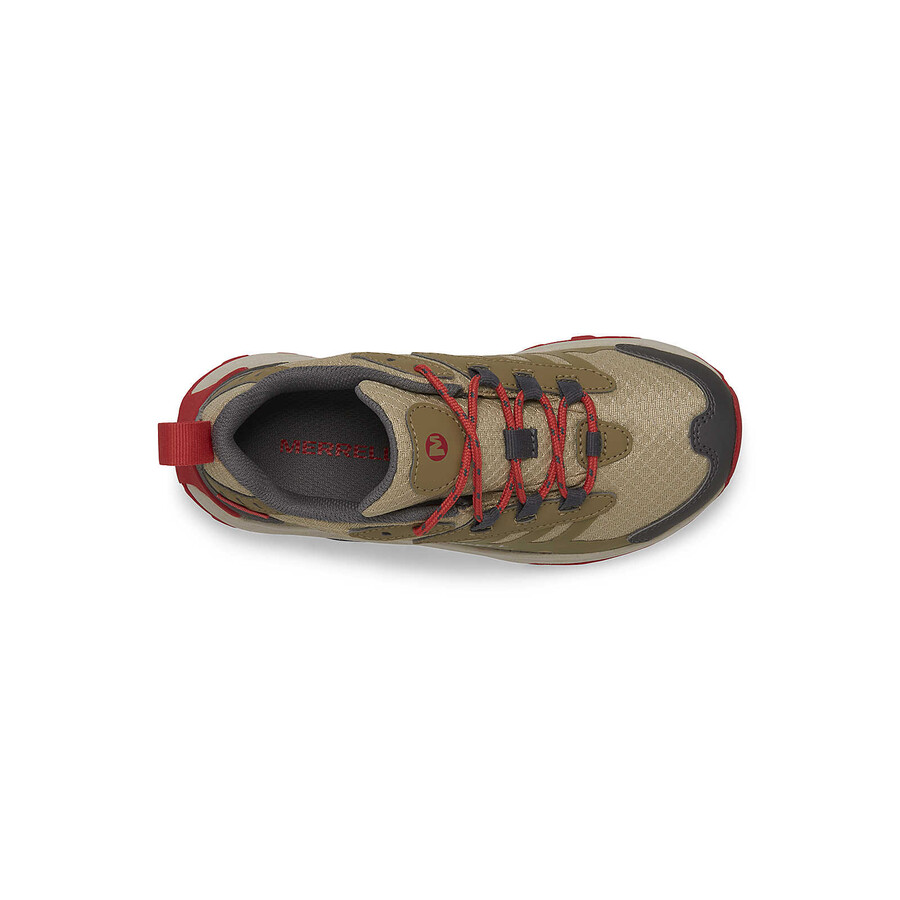 tênis infantil grande moab speed 2 low à prova dágua - lk coyote