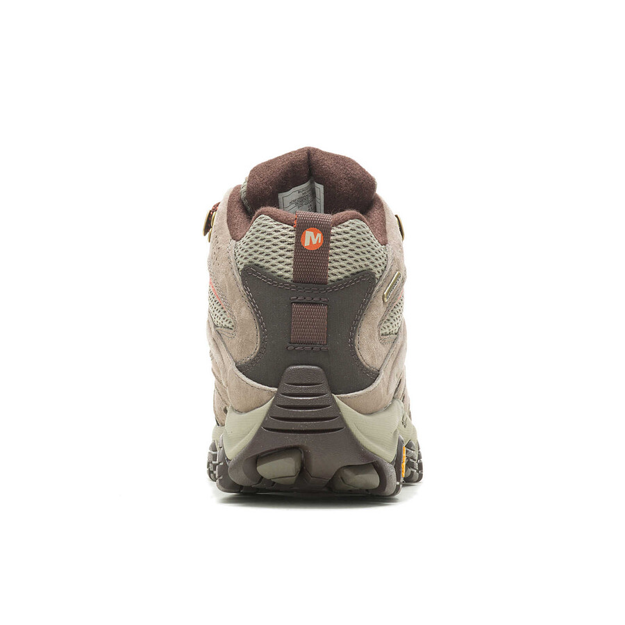 botas de caminhada impermeáveis moab 3 mid femininas com cordão elástico