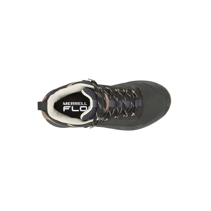 botas de caminhada femininas moab speed 2 leather mid wp pretas.
