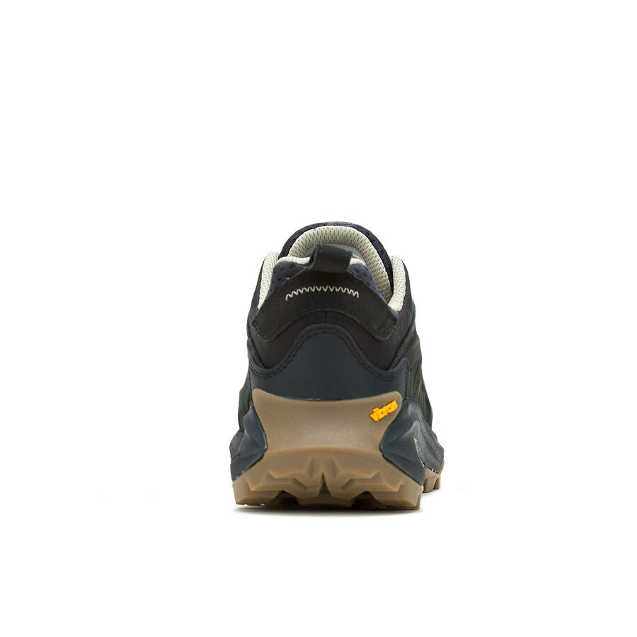 botas de caminhada impermeáveis moab speed 2 em couro preto