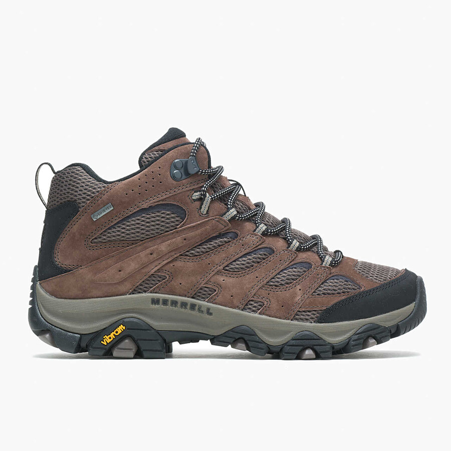 botas de caminhada masculinas moab 3 mid gore-tex bracken