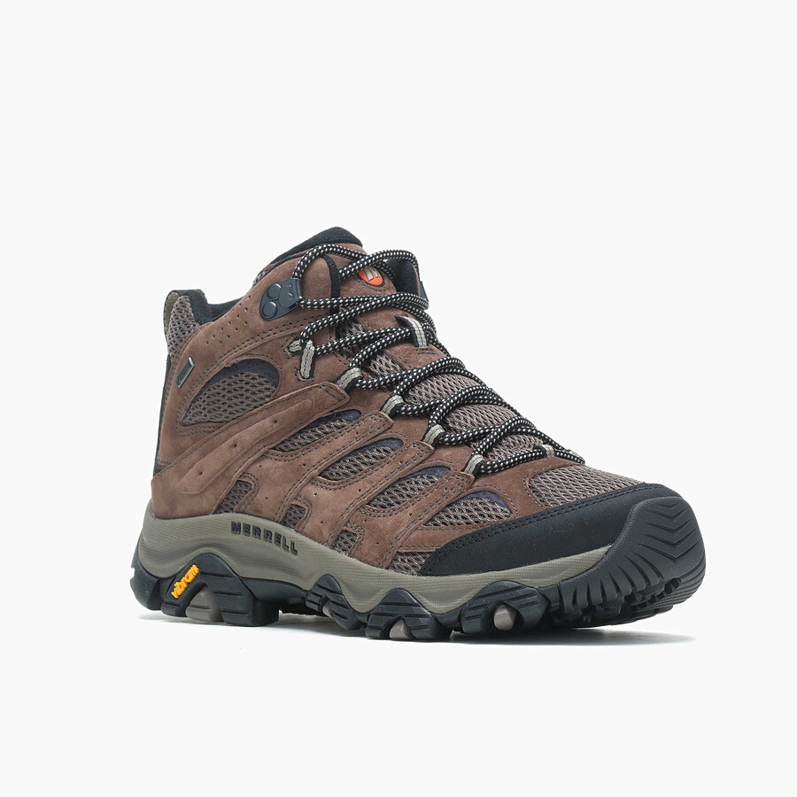 botas de caminhada masculinas moab 3 mid gore-tex bracken