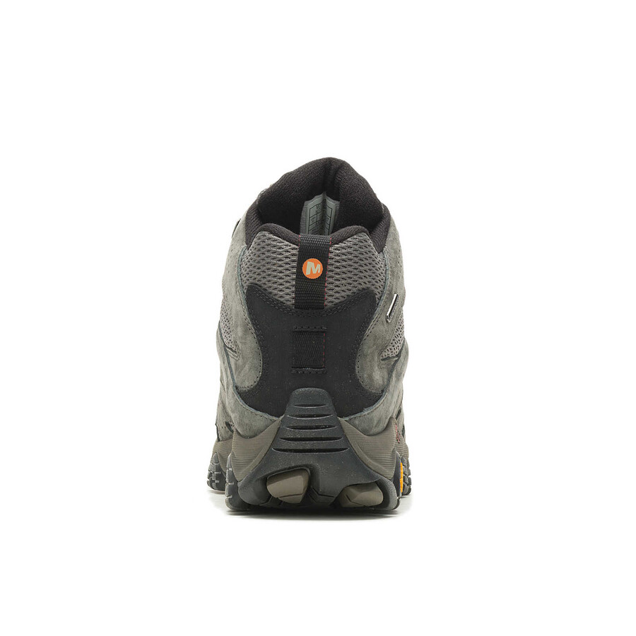 botas masculinas moab 3 mid impermeáveis e largas - beluga