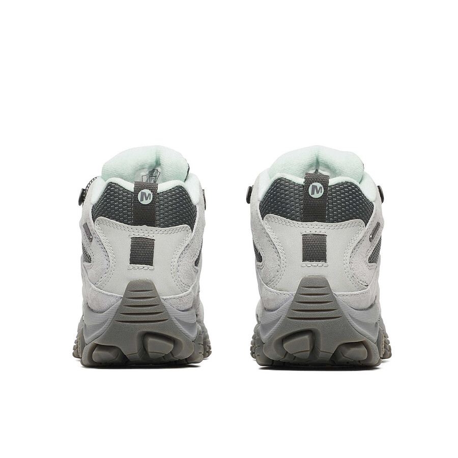 bota feminina moab 3 mid impermeável com largura larga - alloy