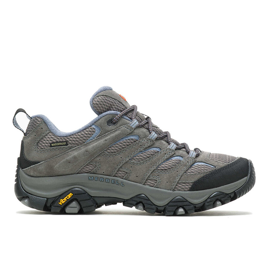sapatos femininos moab 3 à prova dágua - cor granito