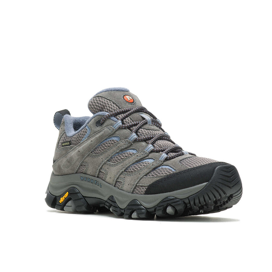 sapatos femininos moab 3 à prova dágua - cor granito