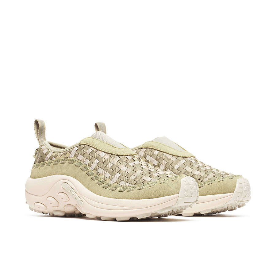 tênis feminino jungle moc evo woven se casual slip ons cor drab