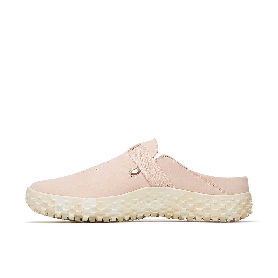 sapatos femininos wrapt slide nubuck - rosa sal