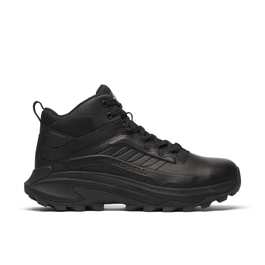 botas masculinas moab speed 2 mid tactical impermeáveis - pretas