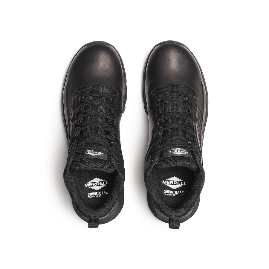 botas masculinas moab speed 2 mid tactical impermeáveis - pretas