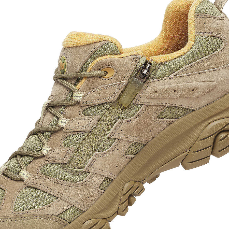 sapatos masculinos moab 3 ready zip - cor cinza-escuro