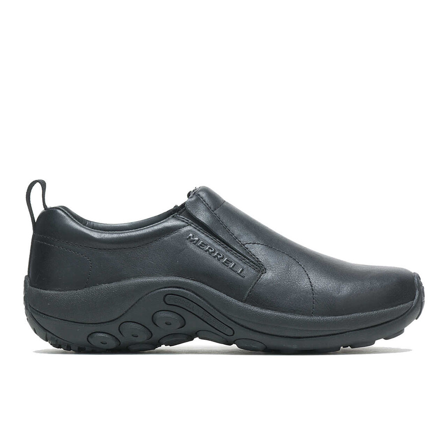 sapatos casuais masculinos jungle moc em couro largura 2 cor midnight