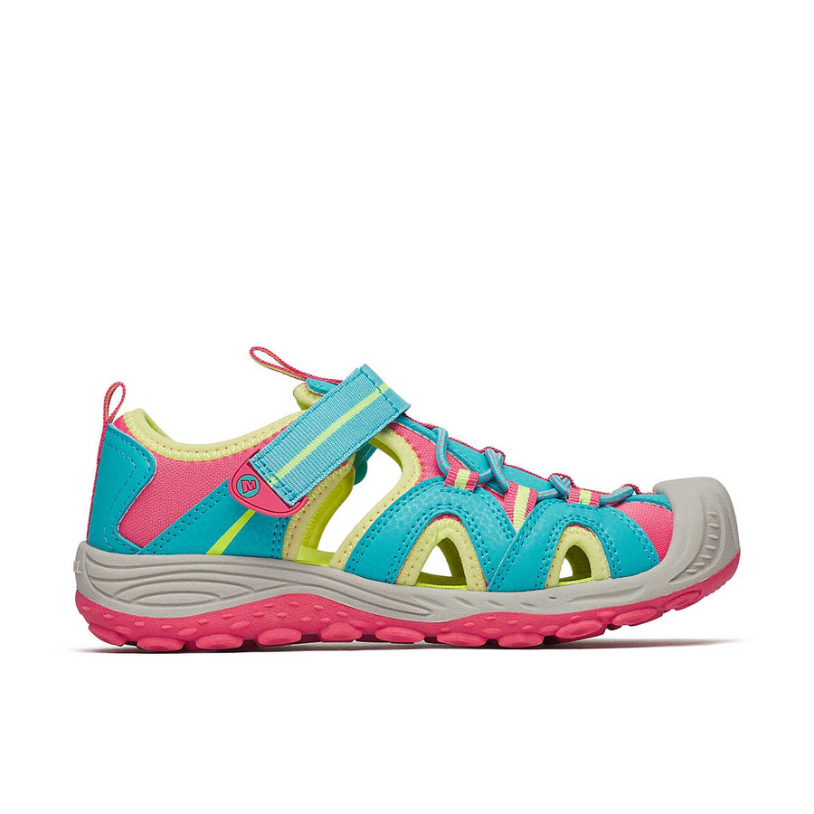 sandália infantil hydro 2 - calçado aquático turquesacoral
