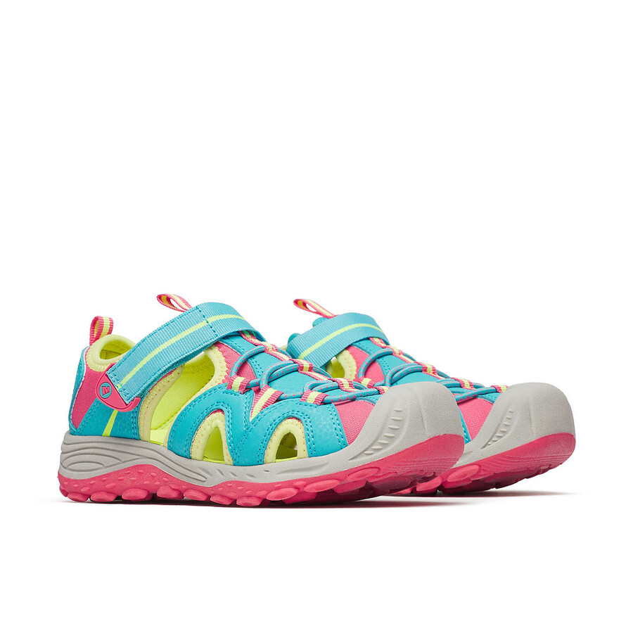 sandália infantil hydro 2 - calçado aquático turquesacoral