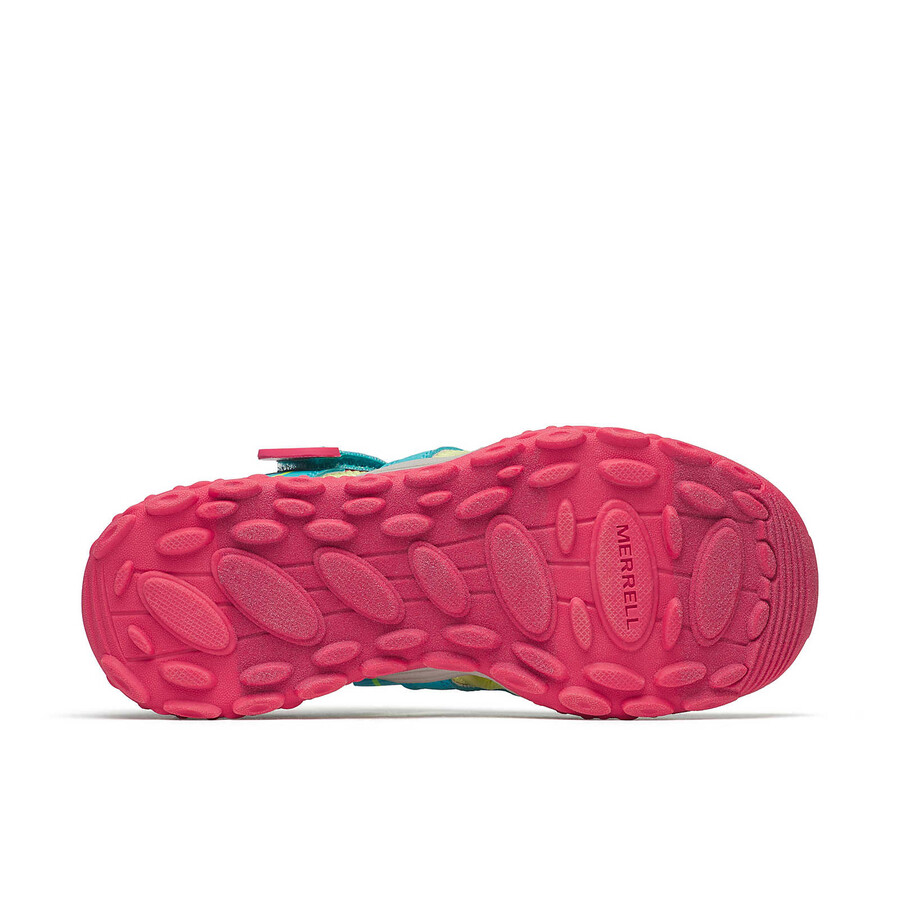 sandália infantil hydro 2 - calçado aquático turquesacoral