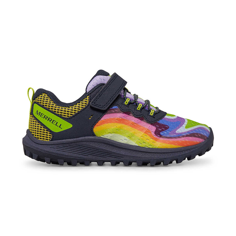 tênis infantil grande - nova 3 - athletics bk rainbow mountains 4