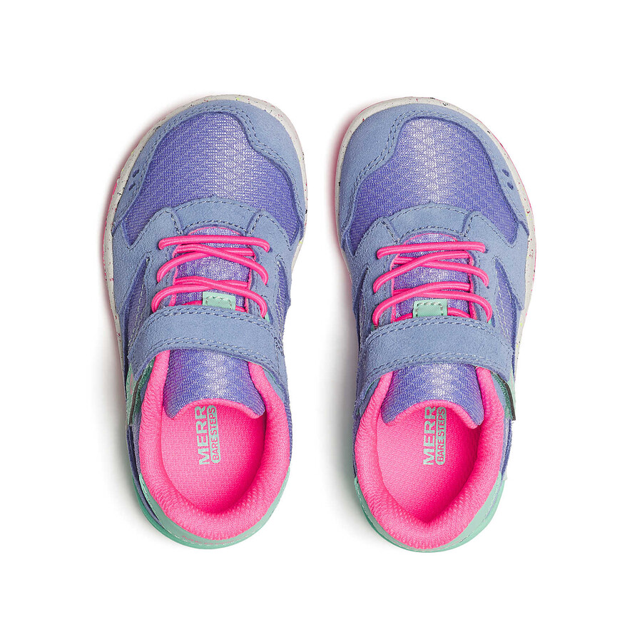 tênis infantil - bare steps a83 - cor periwinkle