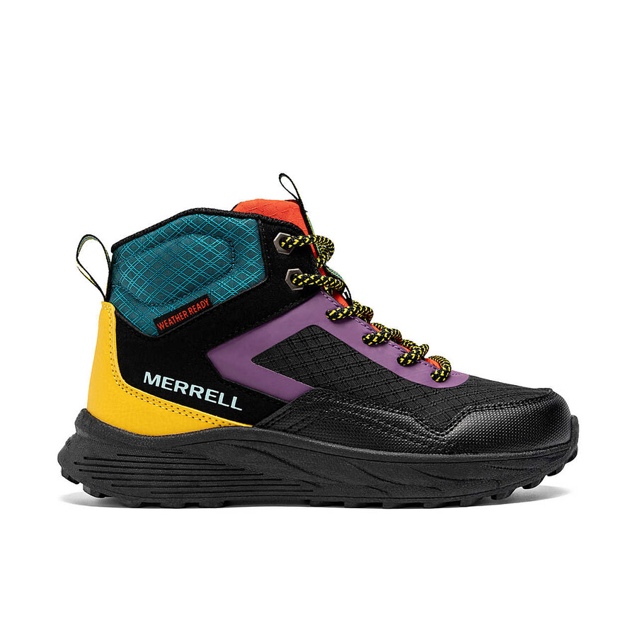 criança grande - snova mid - botas bk multi