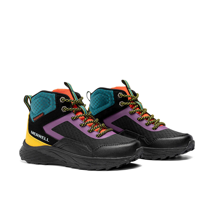 criança grande - snova mid - botas bk multi