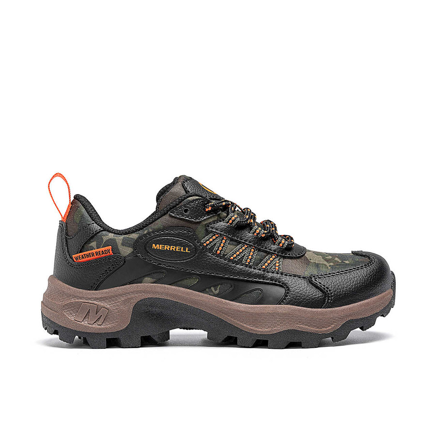 tênis infantil grande - stowe low - camuflagem preta