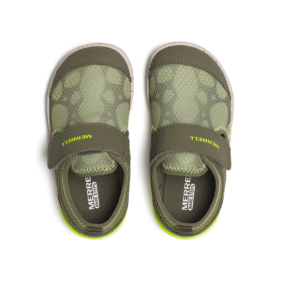 criança pequena - sapato aquático bare steps h2o - sapatos lk olive