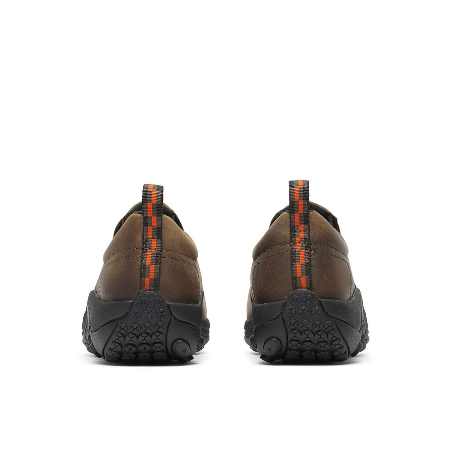 compre sapatos masculinos jungle moc de couro com biqueira fechada na cor espresso