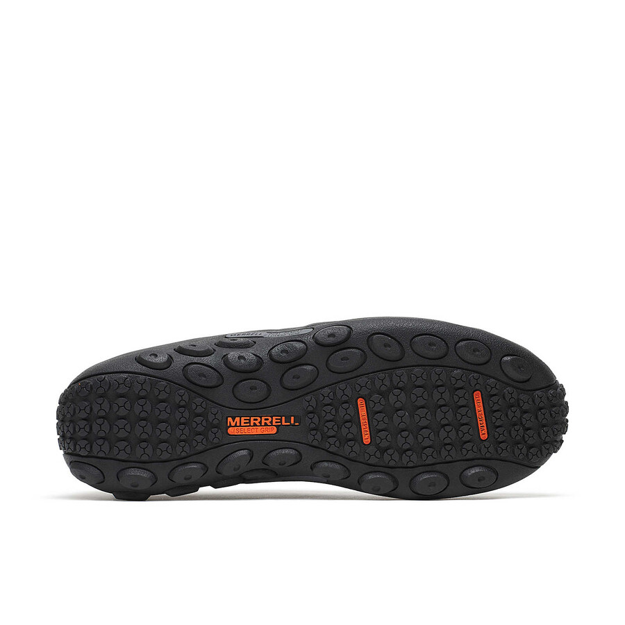 sapato de trabalho masculino jungle moc em couro com biqueira reforçada largura larga preto.