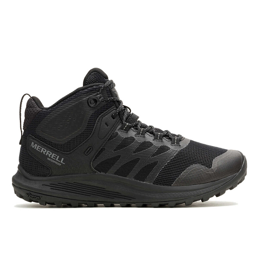 bota tática impermeável masculina nova 3 mid - pretacarvão