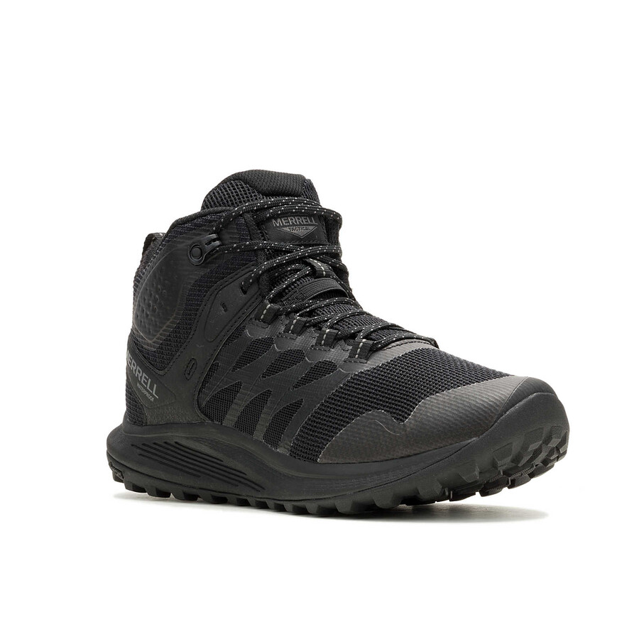 bota tática impermeável masculina nova 3 mid - pretacarvão