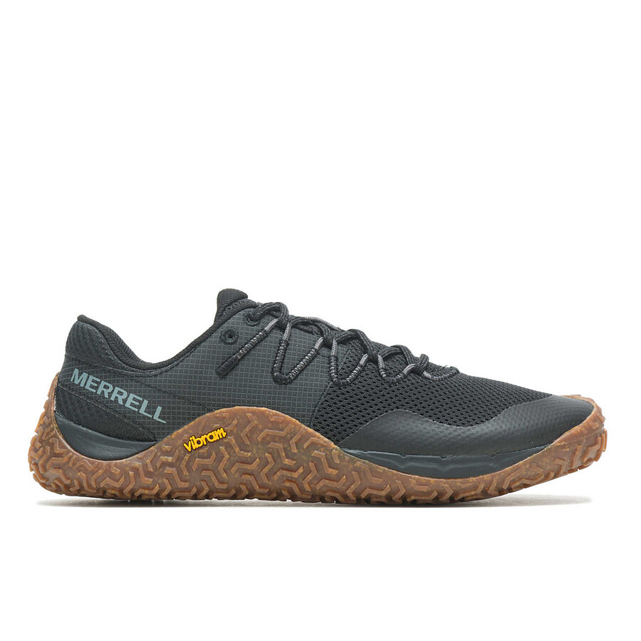 tênis barefoot masculino trail glove 7 pretogoma