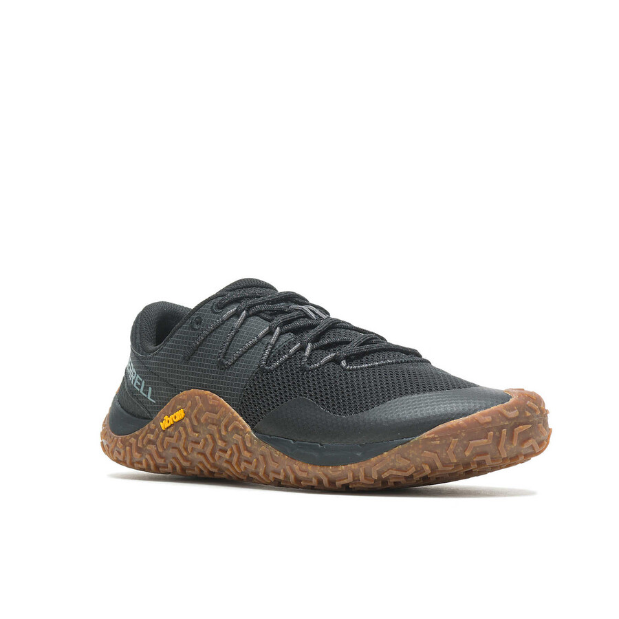 tênis barefoot masculino trail glove 7 pretogoma